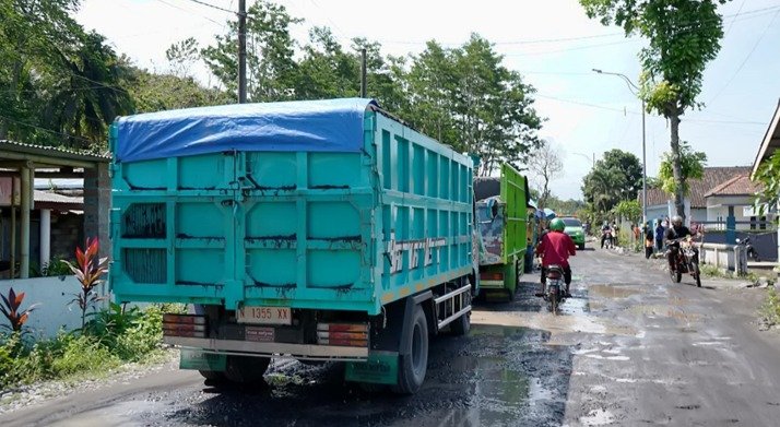 Cegah Kerusakan Jalan, Pembatasan Truk di Gunung Mulia Perlu Dukungan Warga