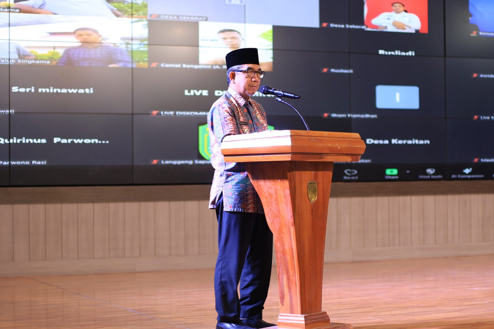 Bupati Kutim Sukses Luncurkan Program Digital Desa PAD Box dan IoT TVCC